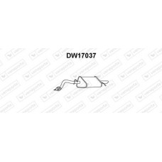 DW17037 VENEPORTE Глушник вихлопних газів кінцевий