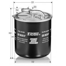 GS9635F TECNECO FILTERS Паливний фільтр