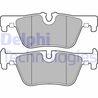LP2286 DELPHI Комплект гальмівних колодок дисковий гальм