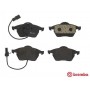 P 85 037 BREMBO Комплект гальмівних колодок дисковий гальм