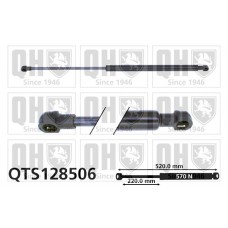 QTS128506 QUINTON HAZELL Газова пружина кришка багажника