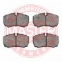 13046049962N-SET-MS MASTER-SPORT GERMANY Комплект гальмівних колодок дисковий гальм
