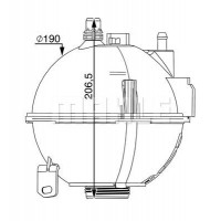 WG2184353 WILMINK GROUP Компенсаційний бак охолоджувальна рідина