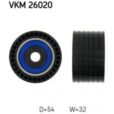 VKM 26020 SKF Паразитный / Ведущий ролик, Зубчастий ремінь
