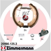 20990.125.3 ZIMMERMANN Комплект гальмівних колодок
