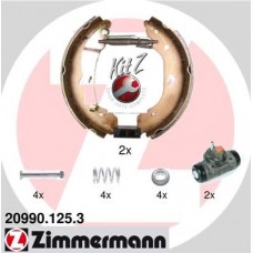 20990.125.3 ZIMMERMANN Комплект гальмівних колодок