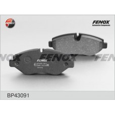BP43091 FENOX Комплект гальмівних колодок дисковий гальм