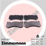 24681.166.1 ZIMMERMANN Комплект гальмівних колодок дисковий гальм