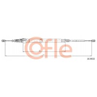 10.9033 COFLE Тросик, cтояночный тормоз