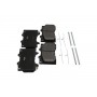 KBP-6588 KAVO PARTS Комплект гальмівних колодок дисковий гальм