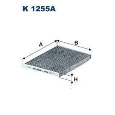 K 1255A FILTRON Фільтр повітря у внутрішньому просторі