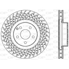 BDR2540.25 OPEN PARTS Гальмівний диск