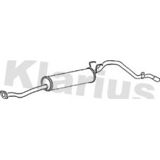 260333 KLARIUS Глушник вихлопних газів кінцевий