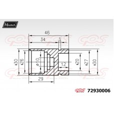 72930006 MAXTECH Поршень корпус скоби гальма