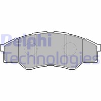 LP2060 DELPHI Комплект гальмівних колодок дисковий гальм