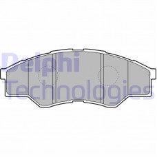 LP2060 DELPHI Комплект гальмівних колодок дисковий гальм