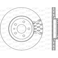 BDR1663.20 OPEN PARTS Гальмівний диск