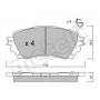22-0994-0 METELLI Комплект гальмівних колодок дисковий гальм