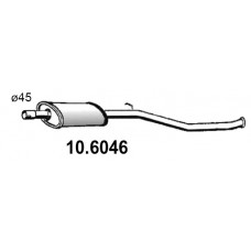 10.6046 ASSO Середній глушник вихлопних газів