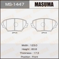 MS-1447 MASUMA Комплект гальмівних колодок