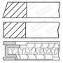 08-443900-00 GOETZE ENGINE Комплект поршневих кілець