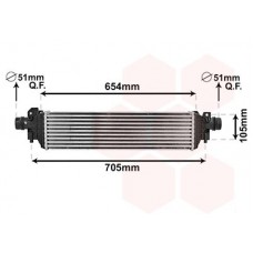 37004664 VAN WEZEL Интеркулер