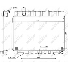 WG1721283 WILMINK GROUP Радіатор охолодження двигуна