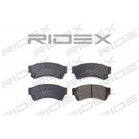 402B0419 RIDEX Комплект гальмівних колодок дисковий гальм