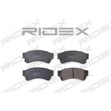402B0419 RIDEX Комплект гальмівних колодок дисковий гальм