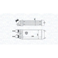 Интеркулер MAGNETI MARELLI 351319204470