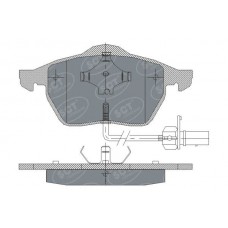 SP 259 PR SCT - MANNOL Комплект гальмівних колодок дисковий гальм