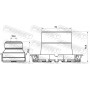 TSHBADT250RKIT FEBEST Пилозахисний комплект амортизатор