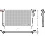 DCN41008 DENSO Конденсатор кондиціонера