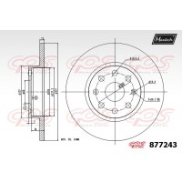877243 MAXTECH Гальмівний диск