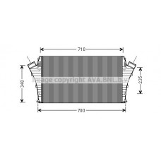 Интеркулер AVA QUALITY COOLING OLA4491