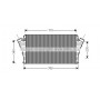 Интеркулер AVA QUALITY COOLING OLA4491