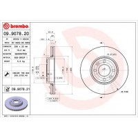 BS 8952 BRECO Гальмівний диск