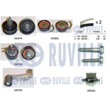 5501361 RUVILLE Водяний насос комплект зубчастого ременя