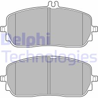 LP3437 DELPHI Комплект гальмівних колодок дисковий гальм