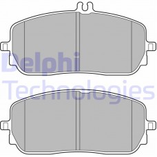 LP3437 DELPHI Комплект гальмівних колодок дисковий гальм