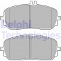 LP3437 DELPHI Комплект гальмівних колодок дисковий гальм