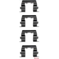 A 02 259 BREMBO Комплектуючі колодки дискового гальма