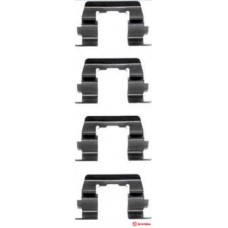 A 02 259 BREMBO Комплектуючі колодки дискового гальма