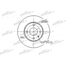 PBD1655 PATRON Гальмівний диск