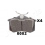PP-0002AF JAPANPARTS Комплект гальмівних колодок дисковий гальм