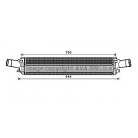 AIA4319 AVA QUALITY COOLING Интеркулер