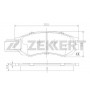 BS-2153 ZEKKERT КомплеК т гальмівних колодок, дискове гальмо