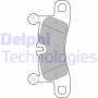 LP2233 DELPHI Комплект гальмівних колодок дисковий гальм