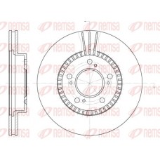 6586 10 KAWE Гальмівний диск