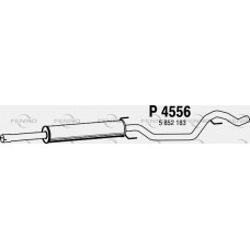P4556 FENNO Середній глушник вихлопних газів